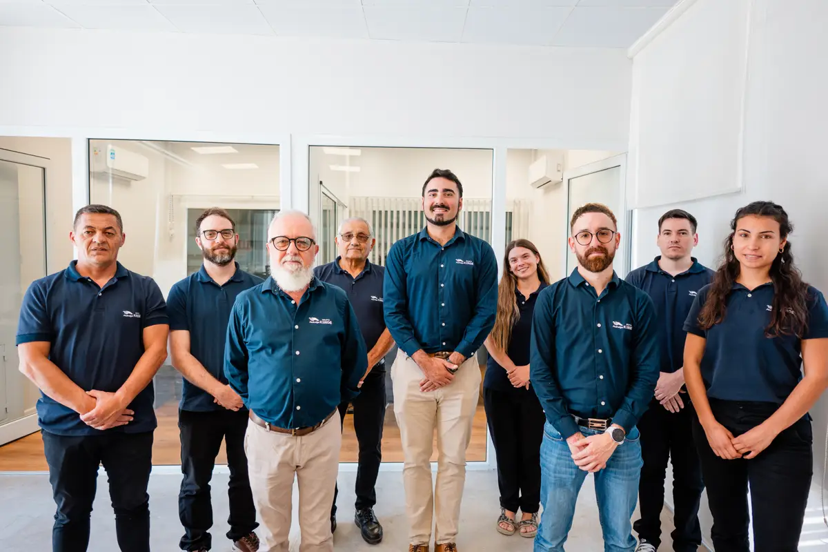 Equipo Pedrolga en operación